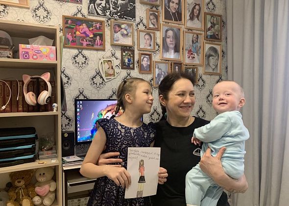 Очень счастливая женщина!